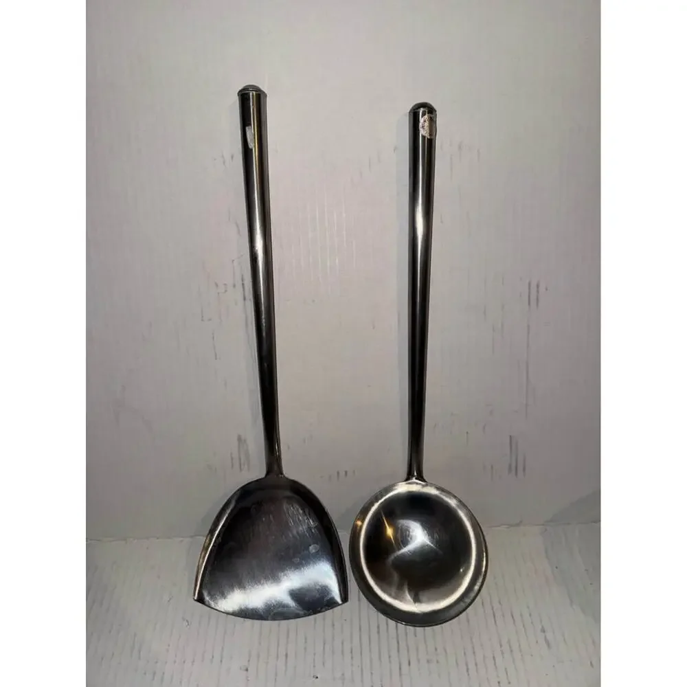 Large Stainless Steel Wok set, 12